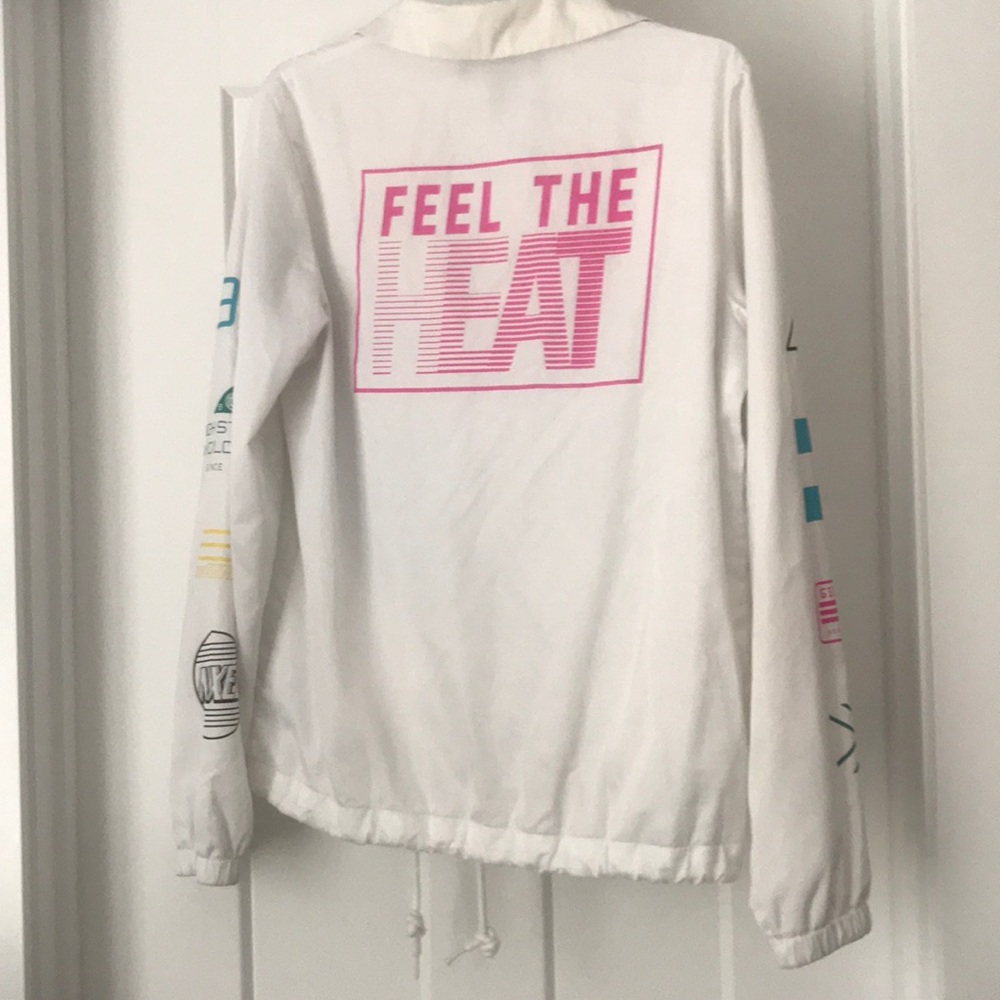 forever 21 heat wind breaker